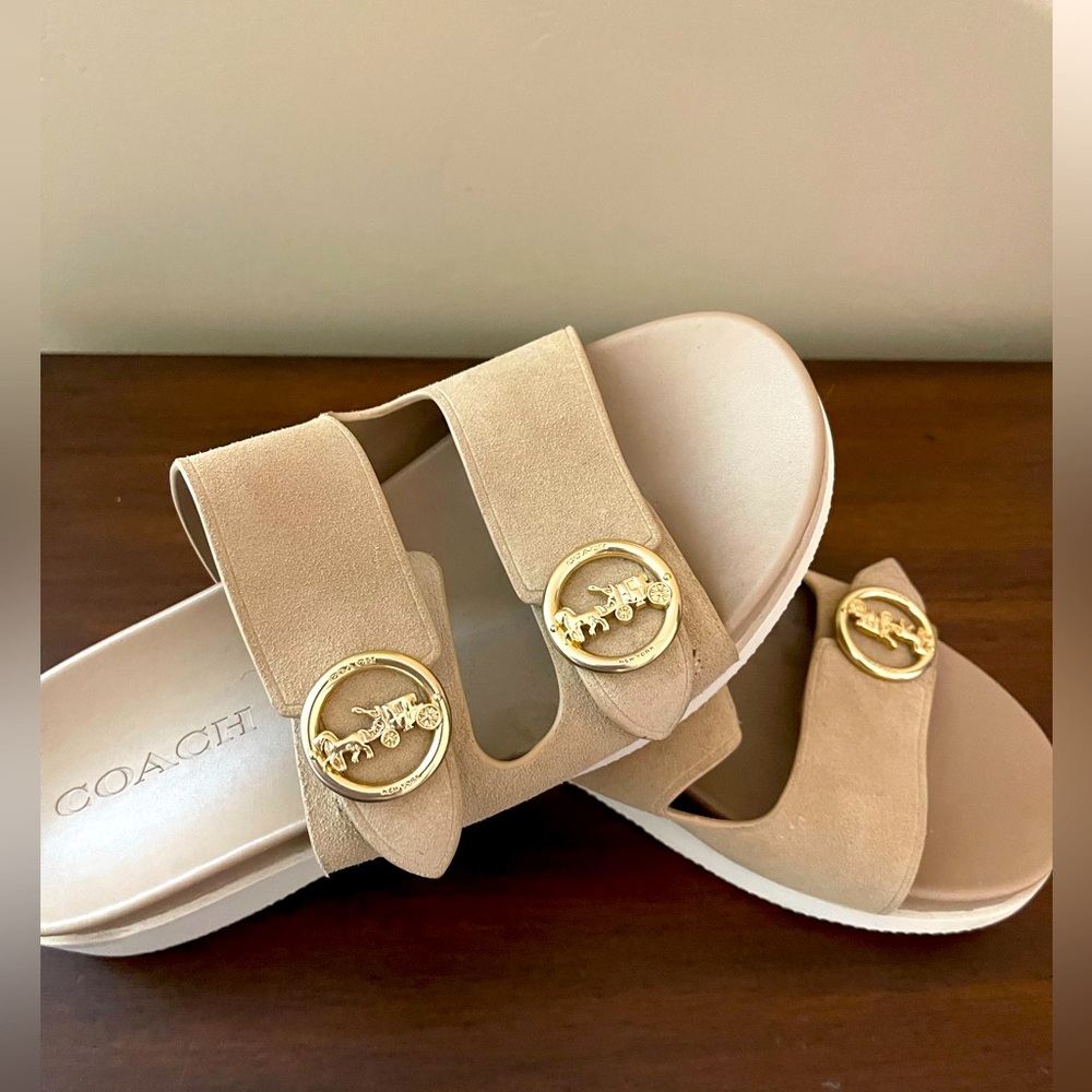 Coach sandals